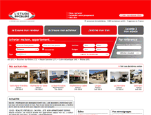 Tablet Screenshot of etude-immobiliere.com